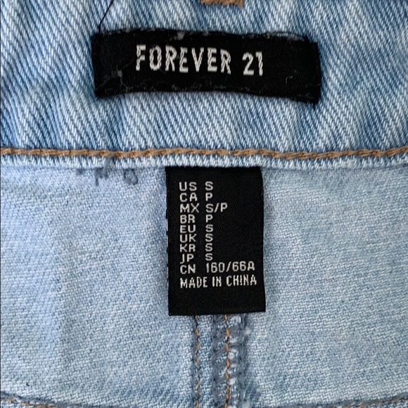 Forever 21 Denim Mini Skirt - Picture 3 of 3